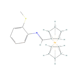 cyclopentane; 1-cyclopentyl-N-(2-methylsulfanylphenyl)methanimine; iron