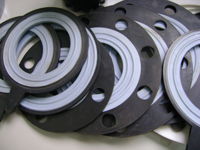 橡胶四氟垫片|四氟橡胶复合垫片|密封防腐垫片