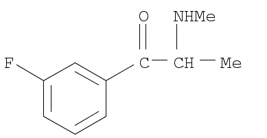 1-Propanone, 1-(3-fluorophenyl)-2-(methylamino)-