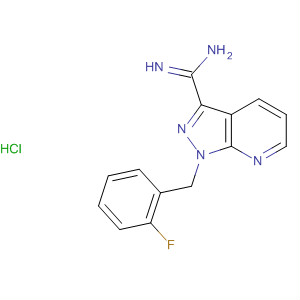 1-(2-Fluorobenzyl)-1H-pyrazolo[3,4-b]pyridin-3-carboxamidine HCl