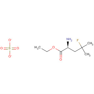 Ethyl 4-fluoro-L-leucinate sulfate (1:1)