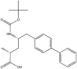 (2R,4S)-5-(联苯-4-基)-4-[(叔丁氧基羰基)氨基]-2-甲基戊酸 产品图片