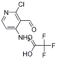 4-amino-2-chloropyridine-3-carbaldehyde;2,2,2-trifluoroacetic acid