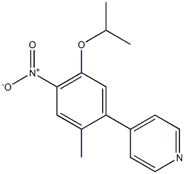 4-(5-isopropoxy-2-Methyl-4-nitrophenyl)pyridine  