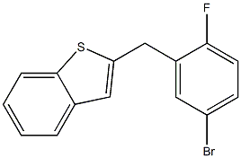  2-(5-溴-2-氟苄基)苯并噻吩 