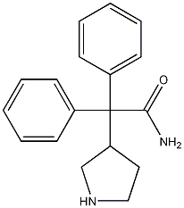 a,a-Diphenyl-3-pyrrolidineacetamide
