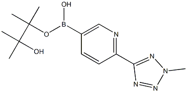 2-(2-methyl-2h-tetrazol-5-yl)pyridine-5-boronic acid pinacol ester