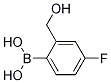 (4-Fluoro-2-(hydroxyMethyl)phenyl)boronic acid  