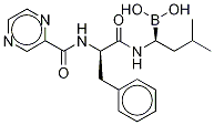 [(1S)-3-methyl-1-[[(2S)-3-phenyl-2-(pyrazine-2-carbonylamino)propanoyl]amino]butyl]boronic acid