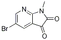 5-bromo-1-methylpyrrolo[2,3-b]pyridine-2,3-dione