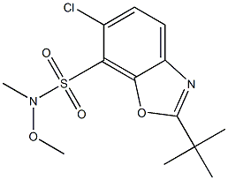 2-t-Butyl-6-chlorobenzoxazole-7-(N-Methyl-N-Methoxy)sulfonaMide  