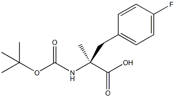 (2S)-3-(4-fluorophenyl)-2-methyl-2-[(2-methylpropan-2-yl)oxycarbonylamino]propanoic acid