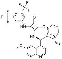 3-[[3,5-bis(trifluoroMethyl)phenyl]aMino]-4-[[(9R)-6'-Methoxycinchonan-9-yl]aMino]- 3-Cyclobutene-1,2-dione  