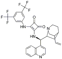 3-[[3,5-bis(trifluoroMethyl)phenyl]aMino]-4-[(9R)-cinchonan-9-ylaMino]-3-Cyclobutene-1,2-dione  