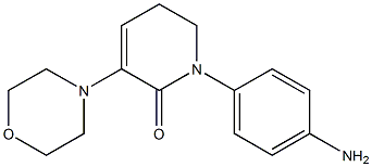  1-(4-氨基苯基)-5,6-二氢-3-(4-吗啉)-2(1H)-吡啶酮 