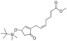 5-Heptenoic acid, 7-[3-[[(1,1-diMethylethyl)diMethylsilyl]oxy]-5-oxo-1-cyclopenten-1-yl]-, Methyl ester, (Z)- (9CI)