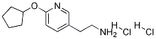 2-(6-(cyclopentyloxy)pyridin-3-yl)ethanamine dihydrochloride