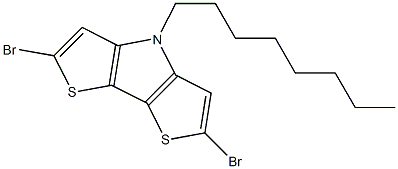 2,6-dibromo-4-octyldithieno[3,2-d:3\',2\'-e]pyrrole
