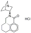 (3aR)-2-(1-Azabicyclo[2.2.2]oct-3-yl)-2,3,3a,4,5,6-hexahydro-1H-b enzo[de]isoquinolin-1-one hydrochloride (1:1)