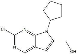1374639-77-6 (2-chloro-7-cyclopentyl-7H-pyrrolo[2,3-d]pyrimidin-6-yl)methanol  