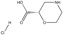 (2S)-morpholine-2-carboxylic acid,hydrochloride