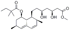 methyl (3R,5R)-7-[(1S,2S,6R,8S,8aR)-8-(2,2-dimethylbutanoyloxy)-2,6-dimethyl-1,2,6,7,8,8a-hexahydronaphthalen-1-yl]-3,5-dihydroxyheptanoate