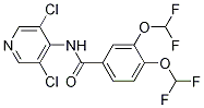 RofluMilast IMpurity 2 / N-(3,5-Dichloro-4-pyridinyl)-3,4-bis(difluoroMethoxy)benzaMide