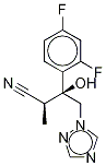 (S,R)--(2,4-Difluorophenyl)--hydroxy--methyl-1H-1,2,4-triazole-1-butanenitrile