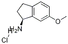 (1S)-6-methoxy-2,3-dihydro-1H-inden-1-amine,hydrochloride