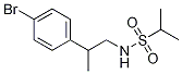 2-Propanesulfonamide, N-[2-(4-bromophenyl)propyl]-  