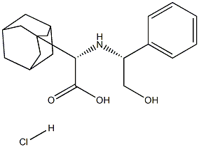 (alphaS)-alpha-[[(1R)-2-羟基-1-苯基乙基]氨基]-金刚烷-1-乙酸盐酸盐 产品图片