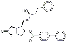 [1,1'-Biphenyl]-4-carboxylic acid, (3aR,4R,5R,6aS)-hexahydro-4-[(1E,3S)-3-hydroxy-5-phenyl-1-pentenyl] -2-oxo-2H-cyclopenta[b]furan-5-yl este