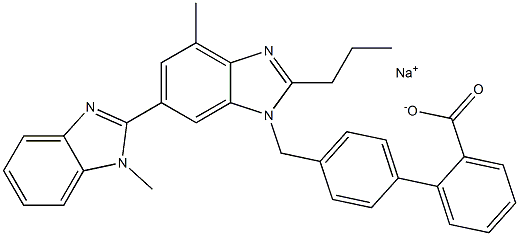 Telmisartan sodium