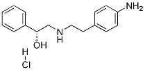  (alphaR)-alpha-[[[2-(4-氨基苯基)乙基]氨基]甲基]苯甲醇盐酸盐（中间体3