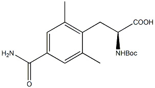 (S)-2-((tert-butoxycarbonyl)amino)-3-(4-carbamoyl-2,6-dimethylphenyl)propanoic acid  
