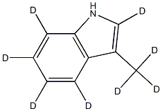 1H-INDOLE-2,4,5,6,7-D5, 3-(METHYL-D3)-  