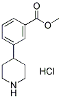 3-PIPERIDIN-4-YL-BENZOIC ACID METHYL ESTER HCL