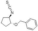 (1R,2R)-(-)-2-苄氧基环戊基硫代异氰酸酯, 97%  737000-90-7  1g