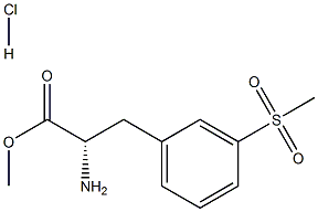methyl (S)-2-amino-3-(3-(methylsulfonyl)phenyl)propanoate hydrochloride