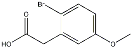 2-(2-bromo-5-methoxyphenyl)acetic acid