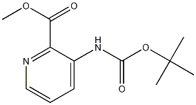 (C12H16N2O4) Methyl 3-(BOC-amino)picolinate;Methyl 3-(tert-butoxycarbonylamino)picolinate