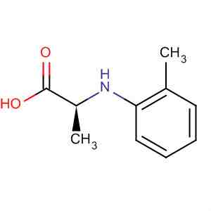 2-(o-tolylamino)propanoic acid