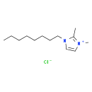 1,2-dimethyl-3-octylimidazol-1-ium,chloride
