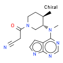 3-[(3S,4R)-4-Methyl-3-[methyl(7H-pyrrolo[2,3-d]pyrimidin-4-yl)amino]-1-piperidyl]-3-oxo-propanenitrile