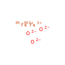 Iron oxide (59Fe2O3)(9CI)
