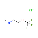 Methyl-(2-trifluoromethoxy-ethyl)-ammonium; chloride