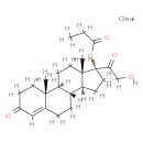 21-Hydroxy-17-(1-oxopropoxy)pregn-4-ene-3,20-dione