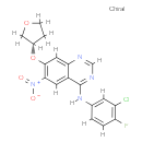 N-(3-chloro-4-fluorophenyl)-6-nitro-7-(((3s)-tetrahydro-3-furanyl)oxy)-4-quinazolinamine  