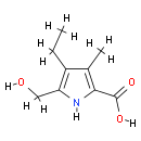 4-ethyl-5-(hydroxymethyl)-3-methyl-1H-pyrrole-2-carboxylic acid