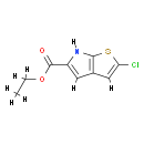 2-Chloro-6H-thieno[2,3-b]pyrrole-5-carboxylic acid ethyl ester